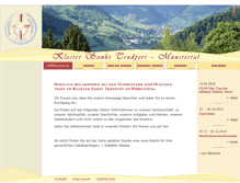 Tablet Screenshot of kloster-st-trudpert.de